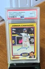 2024 Topps X Berman Junior Caminero Rookie RC Auto Yellow Foil /35 PSA 10 POP 1