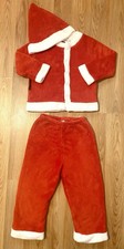 3 PIECE SANTA OUTFIT CHRISTMAS SANTA BABY SIZE 4 PLUSH UNISEX TODDLERS KID