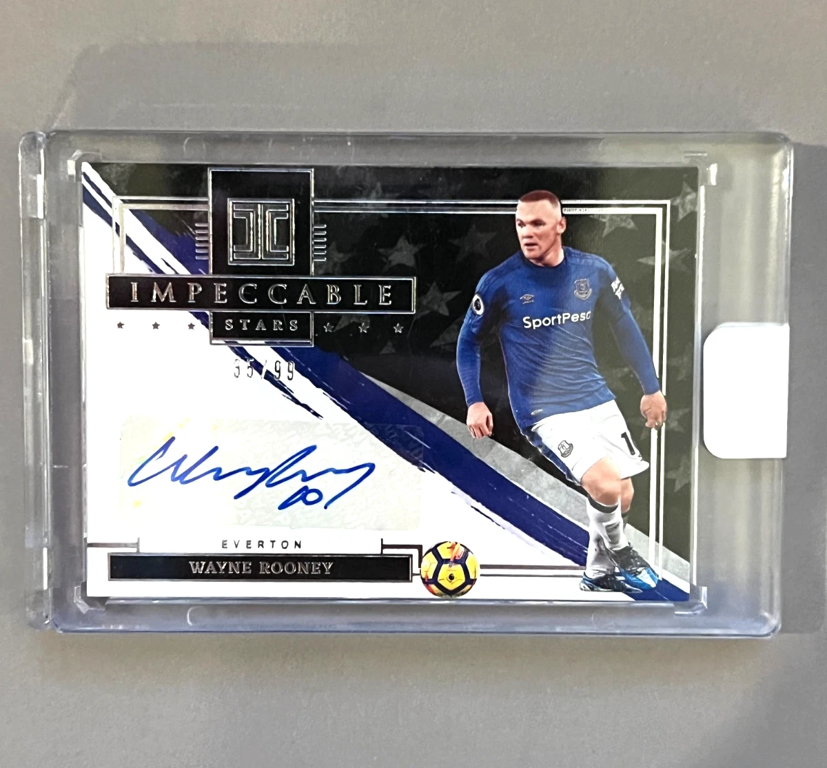 Everton Soccer Original Serial Numbered Sports Trading Cards