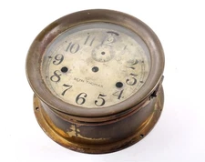 Seth Thomas Case/Dial Vintage Maritime Ships Clock 7" Brass-BD-164