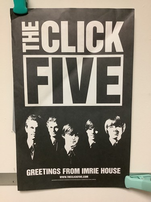 #ad #ad The Click Five Double Sided 11x17 Promo Poster Greetings From Imrie House READ $4.99