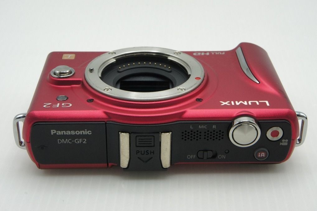 【USED】Panasonic LUMIX GF2 ファインレッド Used] Panasonic LUMIX DMC-GF2 Mirrorless Camera RED Used | eBay
