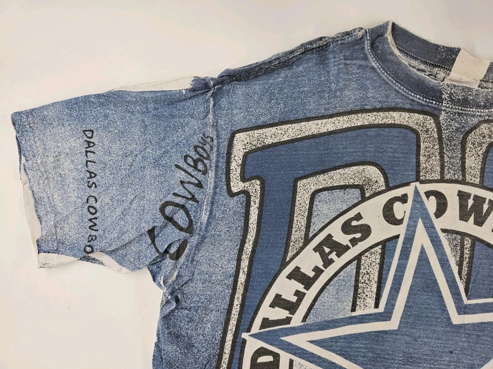 Camisa De Colección 98 Dallas Cowboys Talla XL Estampado Completo Magic Johnson T ANGUSTIADA Foto 2 de 4