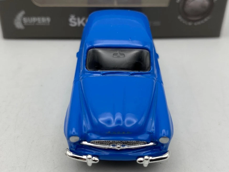 1:60 Skoda Octavia 1959 Voiture Classique Modèle Métal Diecast Welly - Photo 3/4