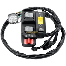Handlebar Start Stop Switch Electric Shift Headlight for Honda TRX680 Rincon 680