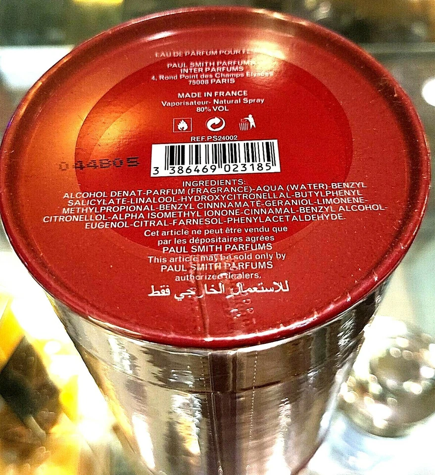 Paul Smith London 1,7 OZ Eau de Parfum para Mujer Caja Sellada Foto 2 de 4
