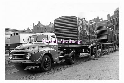 PU3059 - BR - Austin Trailer Lorry No.5377 BGO M, at Marleybone - Print 6x4