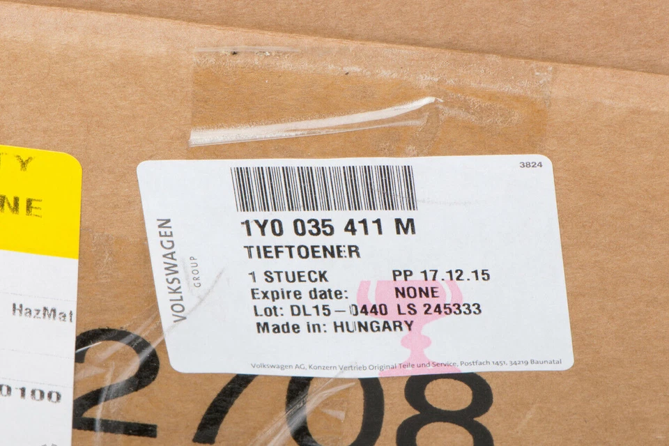 2003-2010 VW Volkswagen Beetle conversível porta frontal sistema de som alto-falante fabricante de equipamento original - Imagem 2 de 4