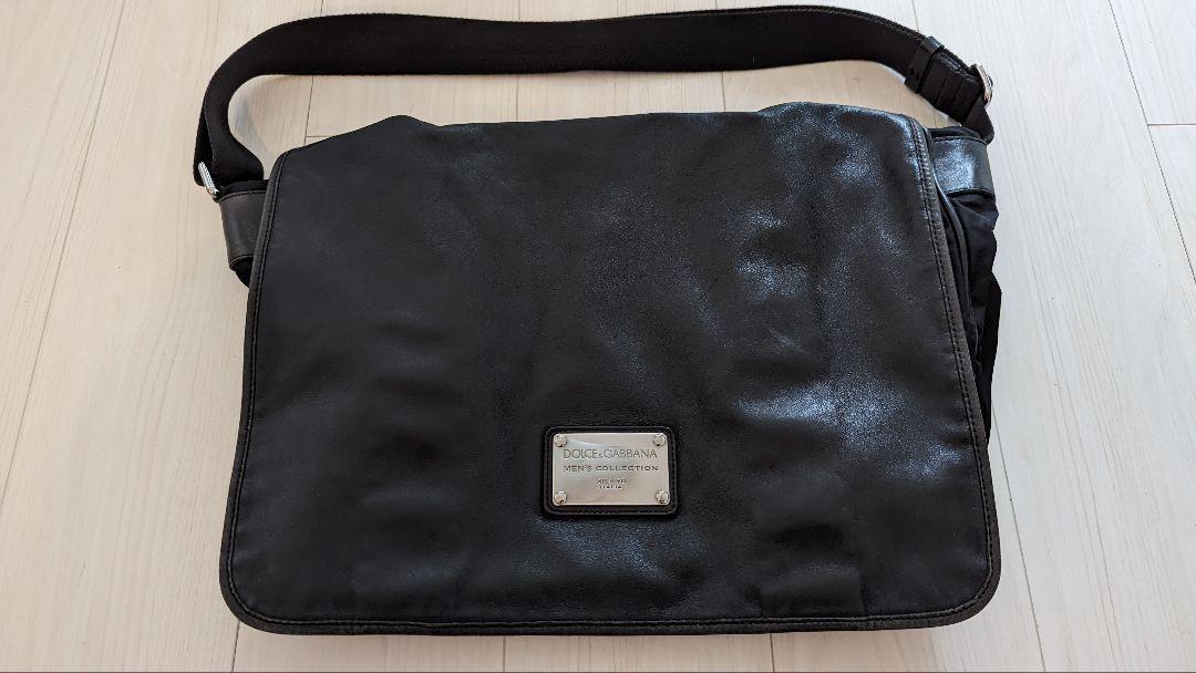 【関税&送料込み】Dolce & Gabbana Borse... Nero Dolce&Gabbana Men Shoulder Bag Black LTD Luxury Italian