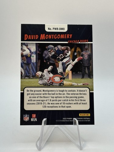 Contenders Power Players 2022 verde #PWR-DMO David Montgomery Chicago Bears - Imagen 5 de 5