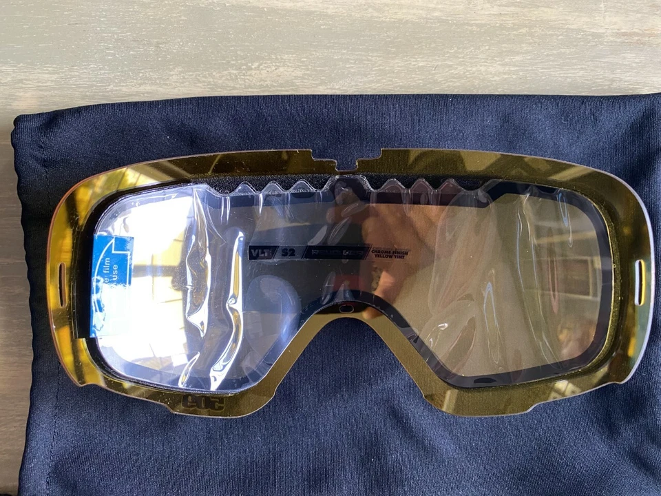 509 REVOLVER GOGGLE 替换镜片 双面板 防雾 雪地滑雪 全新 — 第 2/2 张图片