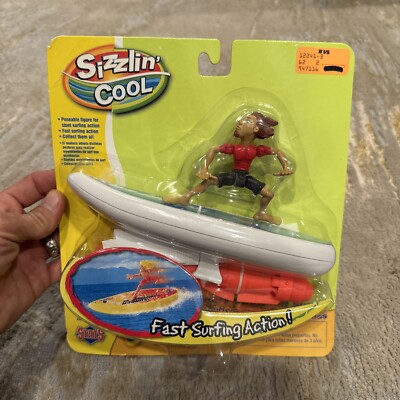EXTREME Surfer Poseable Figure Battery Operated Water Surfing