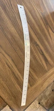 Fair gate 24” Inch Vintage Curved Ruler. 102-C Good Condition