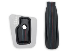 Soufflet Levier De Vitesses En Cuir Véritable Pour BMW Série 3 E46 - Noir élégant