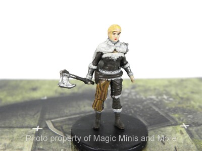 Tyranny of Dragons ~ HUMAN FEMALE BARBARIAN #13 Icons the Realms D&D miniature