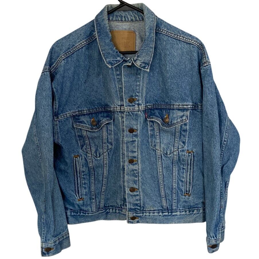 Levi's Vintage 90'S Denim Trucker Jacket Men Size Medium USA