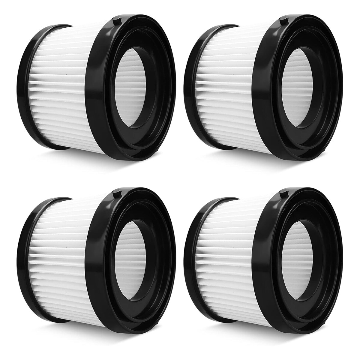 4 Pack DCV501HB DCV5011H HEPA Filters For De-Walt 20V Cordless Handheld Vacuum