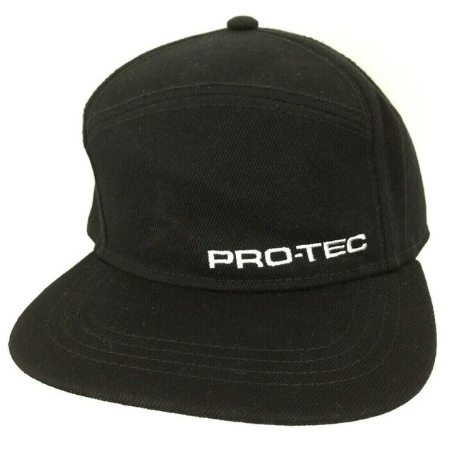 Pro Tec Cap Skateboard Helmet Pads Spell Out Snap Back Logo Baseball