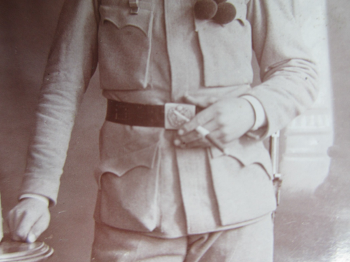 Foto CDV Militaria K. U.K. Ufficiale Cacciatore di Montagna Uniforme Merano Alto Adige 1914 ca. - Foto 8 di 9