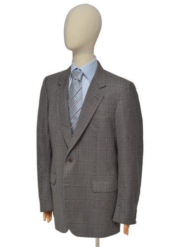 Brioni Ravello 2 Button Wool Sport Coat Jacket 40R Hopsack Soft