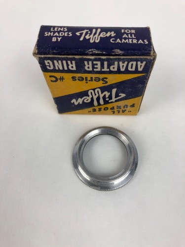 Rare All Purpose Tiffen Adapter Ring Series # C AR Screw In See Images- FSTSHP - Picture 4 of 5