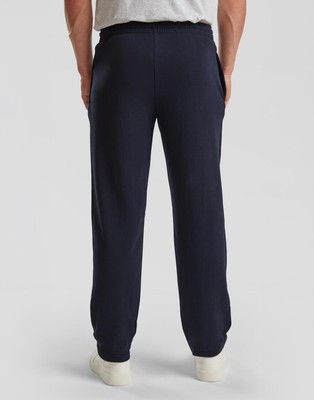 Fruit Of The Loom Open Leg Pants Größe 2XL - Bequeme Cargo-Hose Mit Tunnelzug, 80% Baumwolle, Farbe Heather Grey