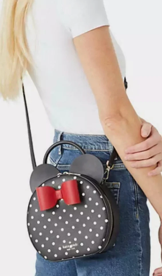 kate spade new york k4641 tracolla donna DISNEY MINNIE nera