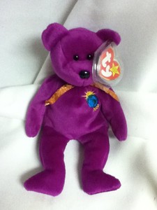 2000 purple beanie baby