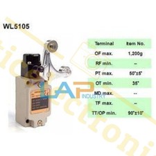 New 1PCS For HIGHLY Limit Switch WL-5105 5A 250VAC Free ship Fast delivery