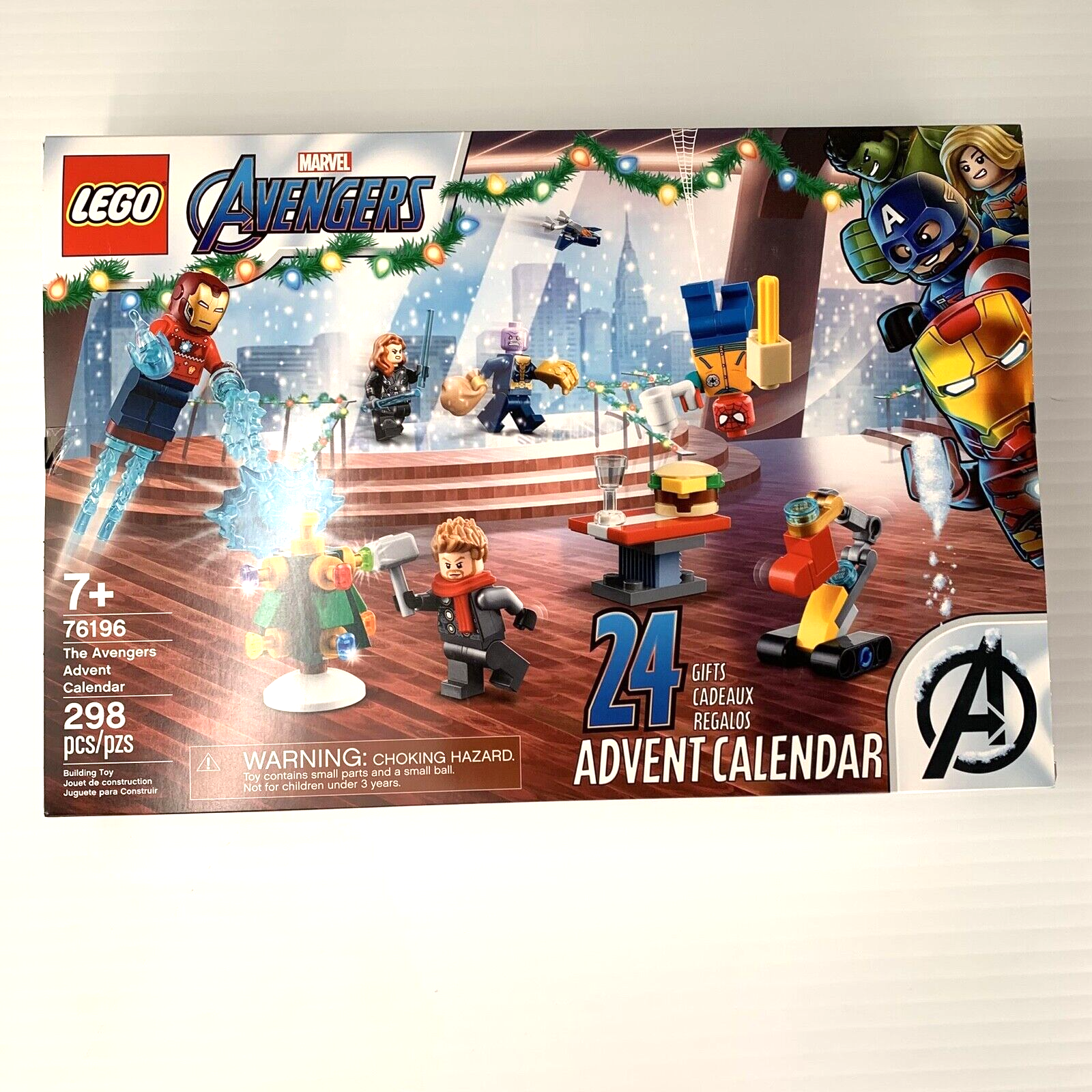 LEGO Marvel The Avengers Advent Calendar 76196 Building Toy for Fans of  Super Hero Toys (298 Pieces)