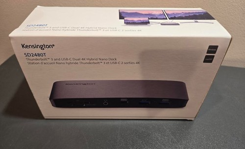 Kensington K37060NA SD4849Pv Triple Video Driverless Docking Station Black (NEW) - Bild 2 von 8