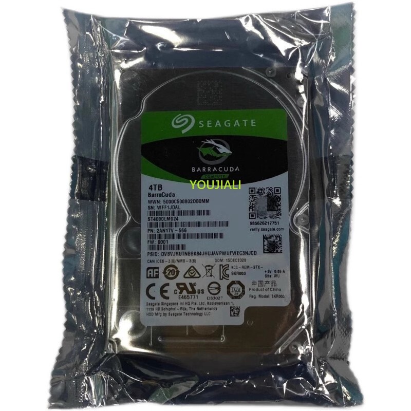Seagate Barracuda 4TB ST4000LM024 5400RPM 128MB SATA 2.5