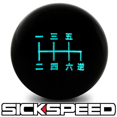 BRAND NEW TEAL SHIFT KNOB FOR MANUAL SHORT THROW GEAR SHIFTER UNIVERSAL