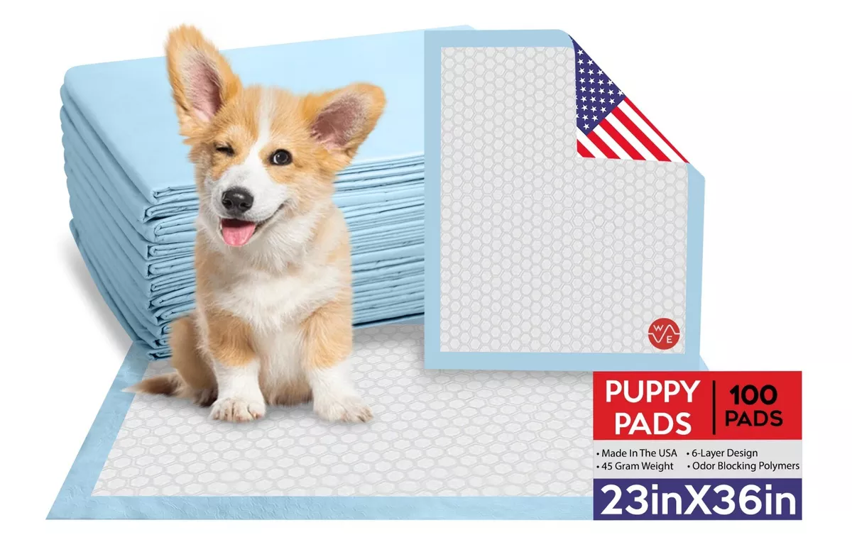 100 SUPER ABSORBENT 23 x 36 EXTRA LARGE Dog Puppy Training Wee Wee