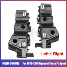 For 2013-2018 Santa Fe Sport Hyundai Pair Bumper Cover Retainer Support Front