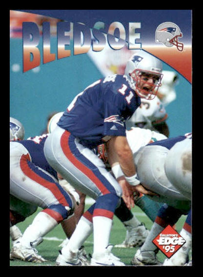 1995 Collector's Edge Instant Replay #22 Drew Bledsoe New England Patriots