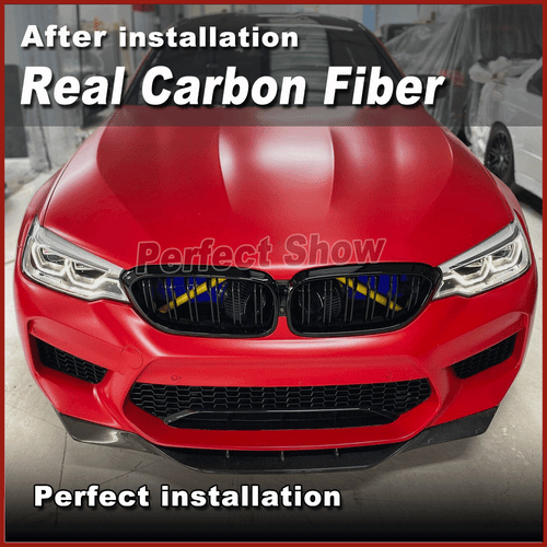 Alerón de carbono alerón delantero difusor tracción delantera para BMW Serie 5 F90 M5 2018-20 - Imagen 6 de 14