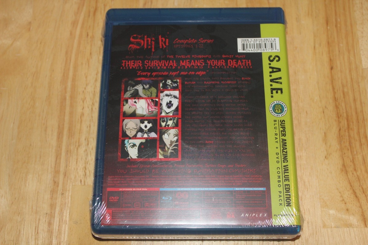 Shiki (Blu-ray/DVD, 2014, 8-Disc Set, S.A.V.E.) for sale