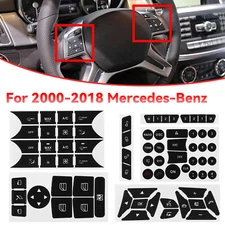 Button Repair Kit Window Switch Sticker For Mercedes-Benz C200 C250 C300 CLA200