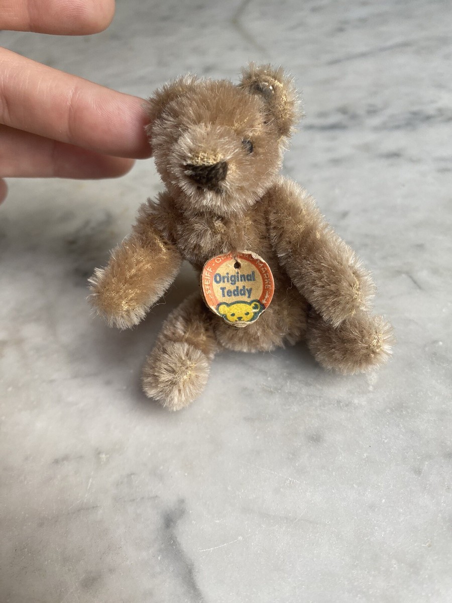 Vintage Steiff Miniature Teddy Bear | eBay