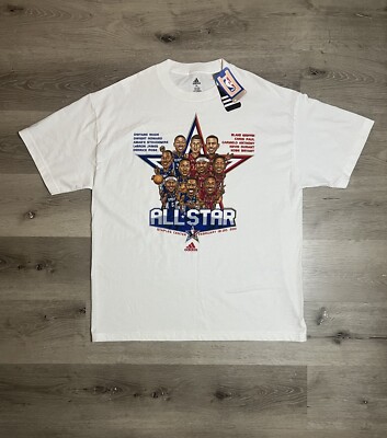 2011 NBA All Star Game Adidas Shirt Kobe LeBron Wade Rose