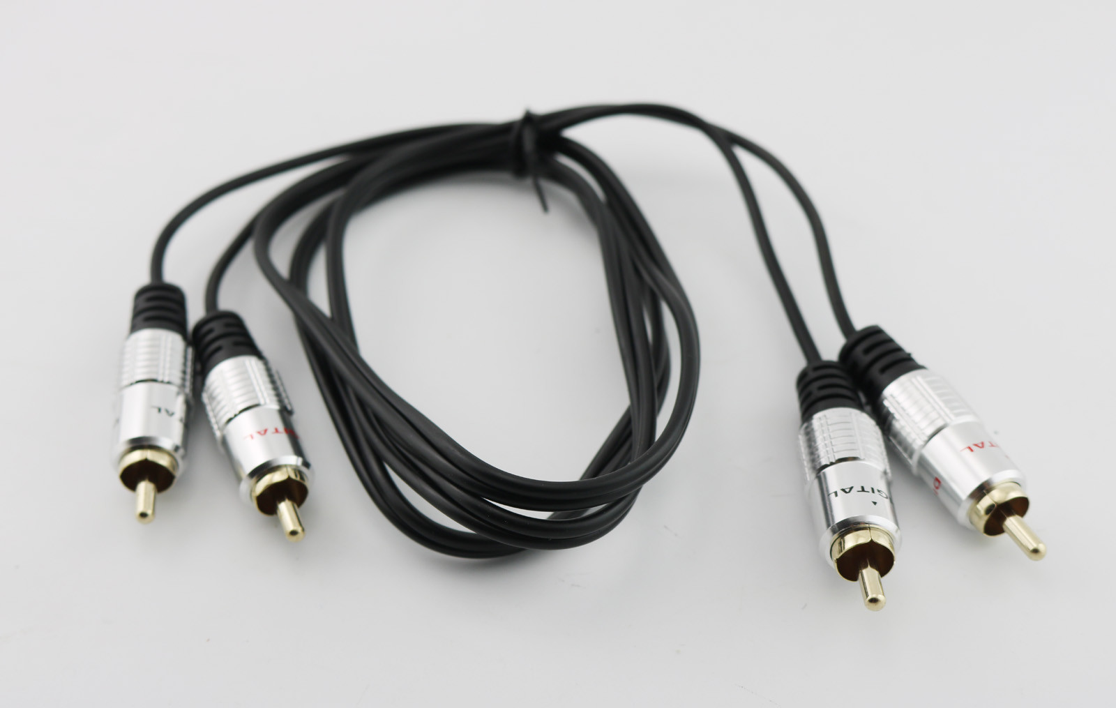6.3mm Stecker Sich Doppel Phono 2 Rca Audio Kabel 0.6cm Stereo 2m M Ofc 6.35mm E - Foto 9
