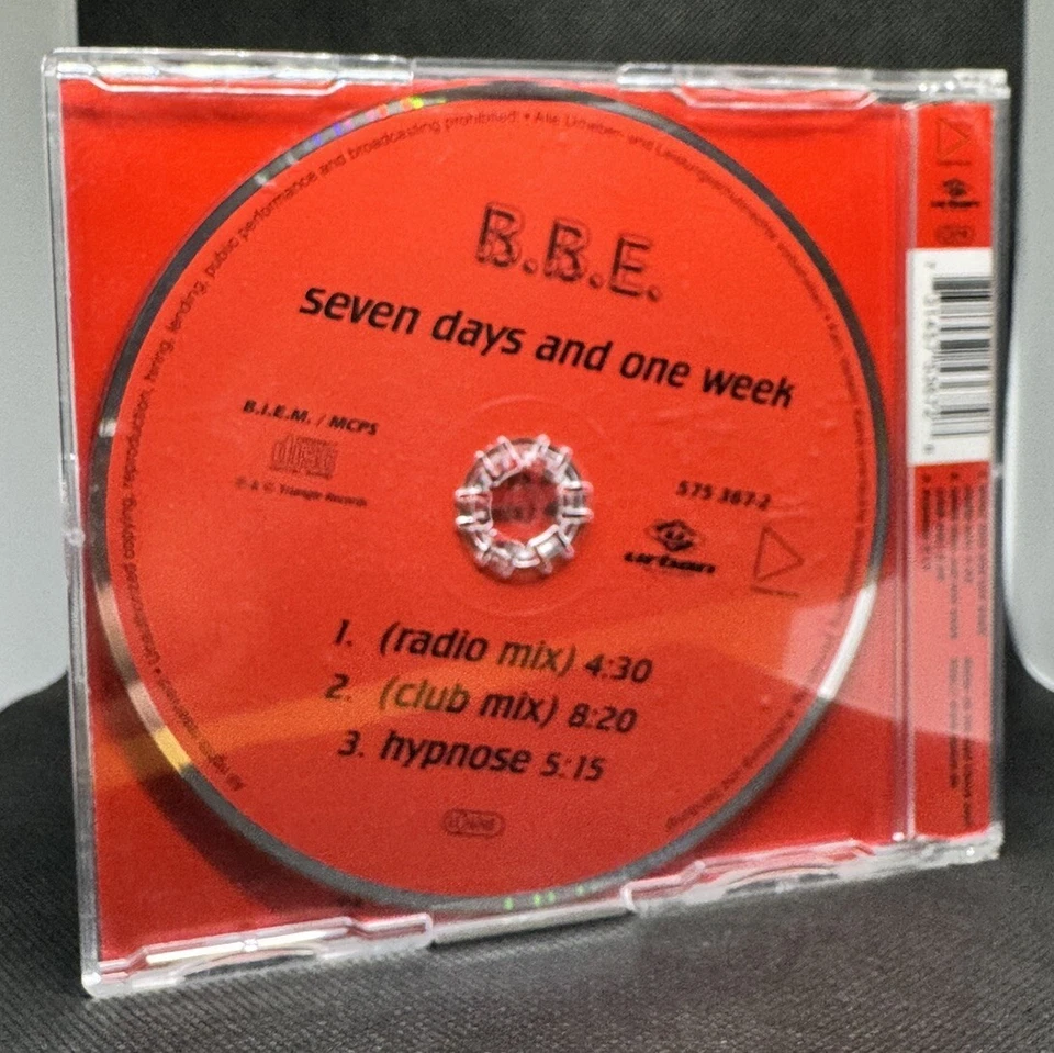 B.B.E. Seven days and one week (1996) [Maxi-CD] BBE Musik - Bild 2 von 4