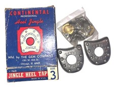 Capezio Contintental Jingle Heel Size 3