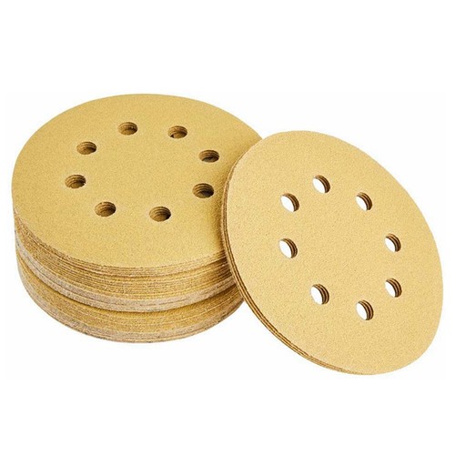 50Pack 5Inch Sanding Discs Orbital Sander 8-Hole Hook Loop Sandpaper 60-800 Grit - Picture 11 of 25