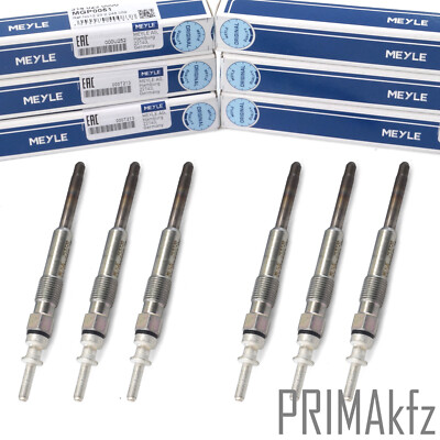 6x MEYLE Glühkerze Glühkerzen für BMW 3er E46 330d 5er E39 525d 530d 7er E38 X5