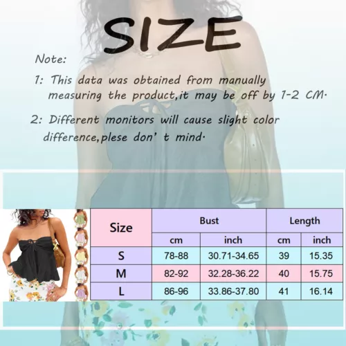 Top de tubo para mujer de verano sin hombros sin tirantes elegante bandeau Top Off - Imagen 39 de 42