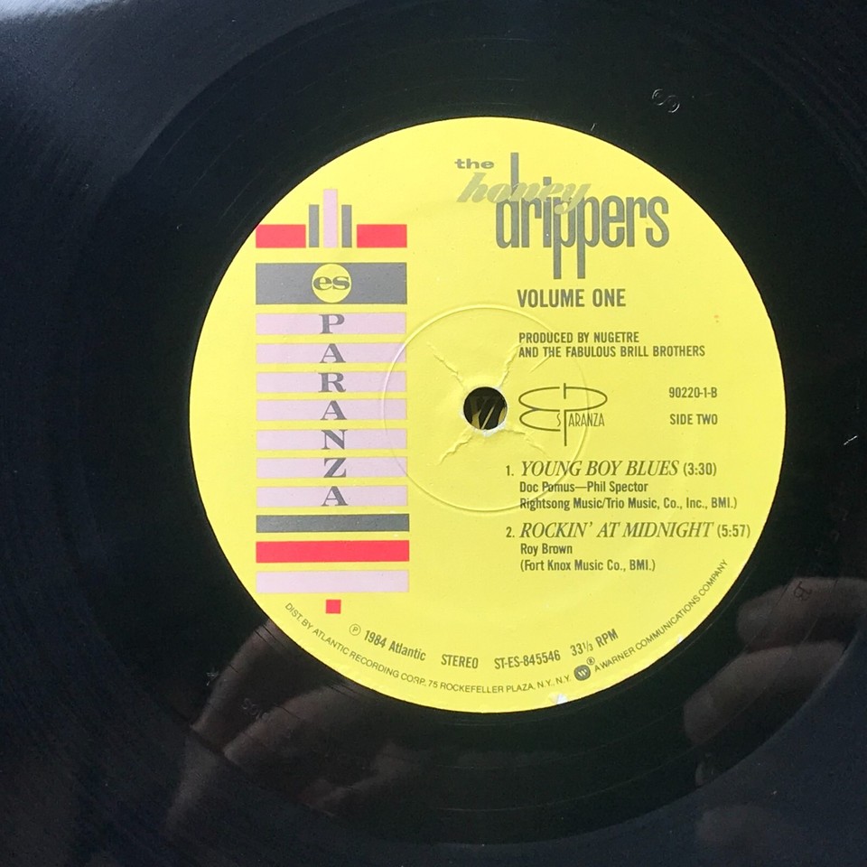 Tested The Honeydrippers Volume One 1984 Super Group Rock & Roll LP eBay