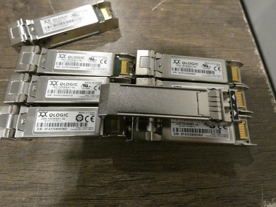 (批量8)QLogic JSH-14SWAA1-QL 16Gb SFP+ FC SR MMF 850nm收发器模块 — 第 4/4 张图片