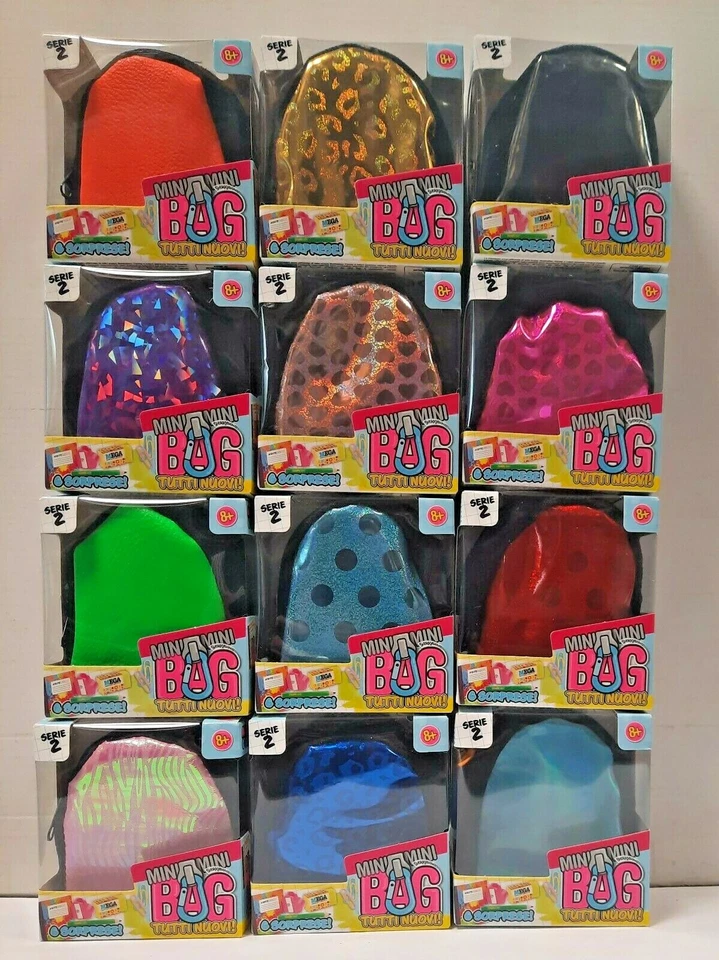 OFFICINA EDICOLA MINI MINI BAG SERIE 2 CON MOSCHETTONE METALLO OFF.EDICOLA SCEGLI QUELLE CHE VUOI